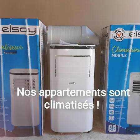 Du Centre, Refaits A Neuf, Climatiseur Mobile, Hyper Centre, 50m A Pieds Des Commerces, Restaurants, Parking Gratuit